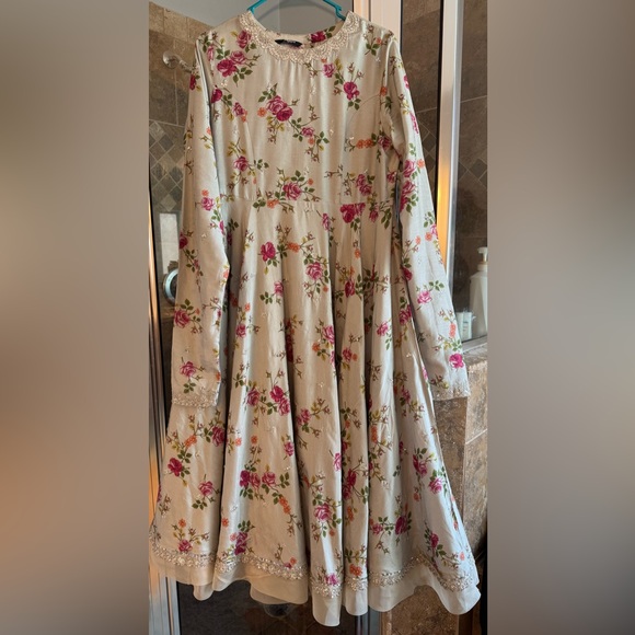 Maria B maxi dress Pakistani Indian - Picture 3 of 6